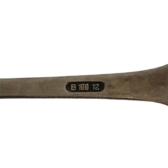 vtg OEM Rolex Bucherer of Switzerland Lucerne Silver-Plated Souvenir Spoon 4.25" - Picture 4 of 6